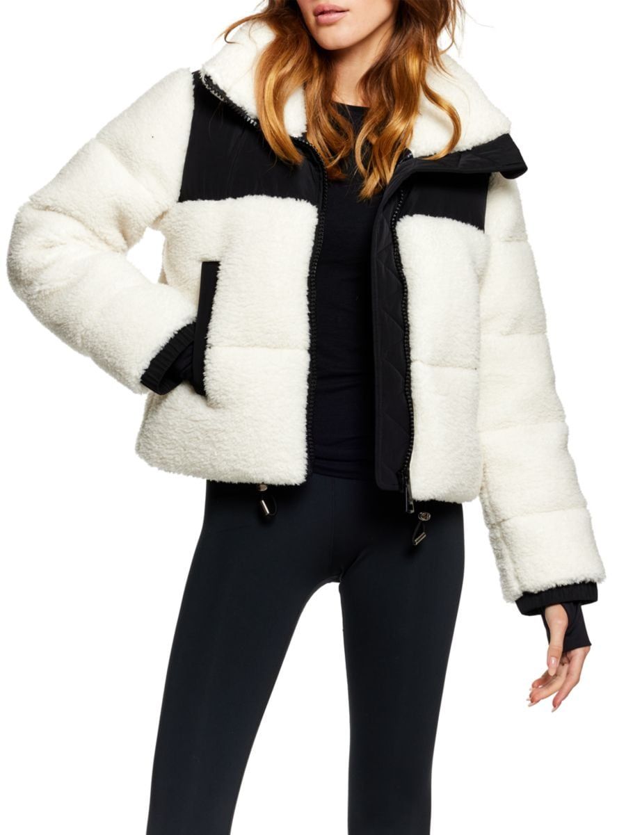 Tula Sherpa Puffer Jacket | Saks Fifth Avenue