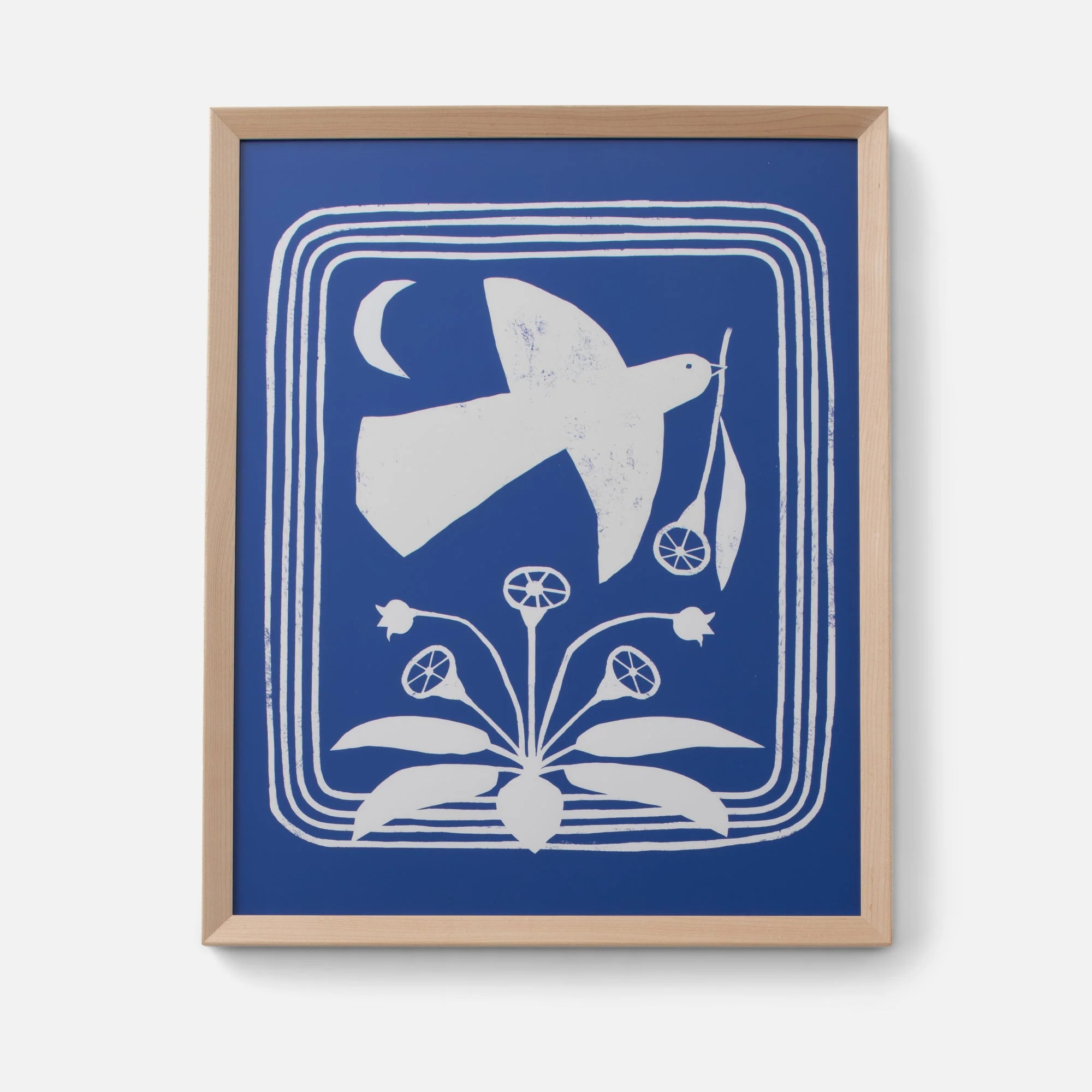 Moonlit Messenger Framed Print by Anisa Makhoul | Schoolhouse