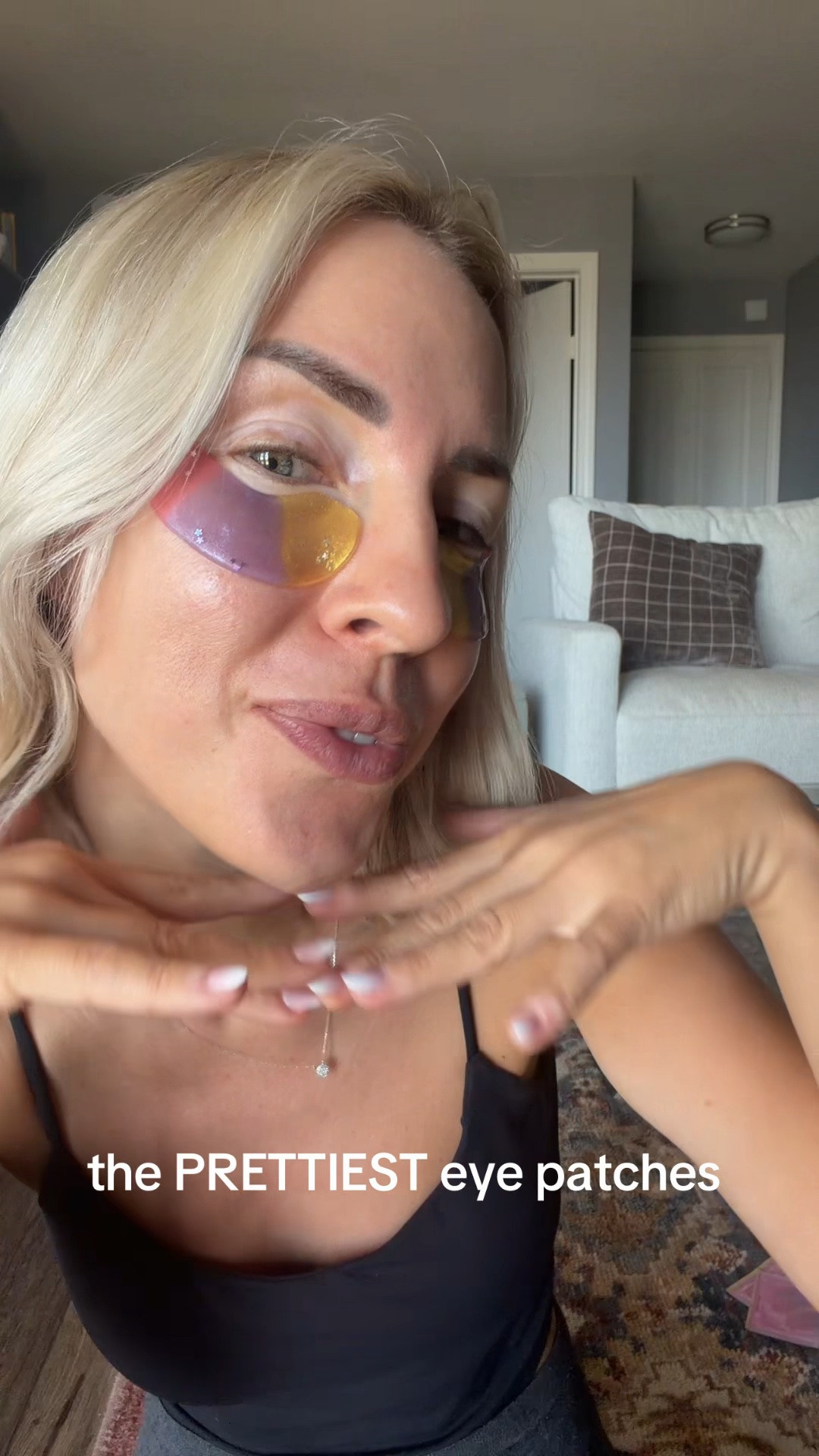 The prettiest eye patches I have ever seen in my life and the tri-color PDRN formula is actually doing something serious for my under eyes 💜💛🩷✨

#LTKbeauty #LTKskincare #Maskiss #EyePatches #KoreanSkincare

#LTKdayinmylife #LTKBeauty #LTKmorningroutine