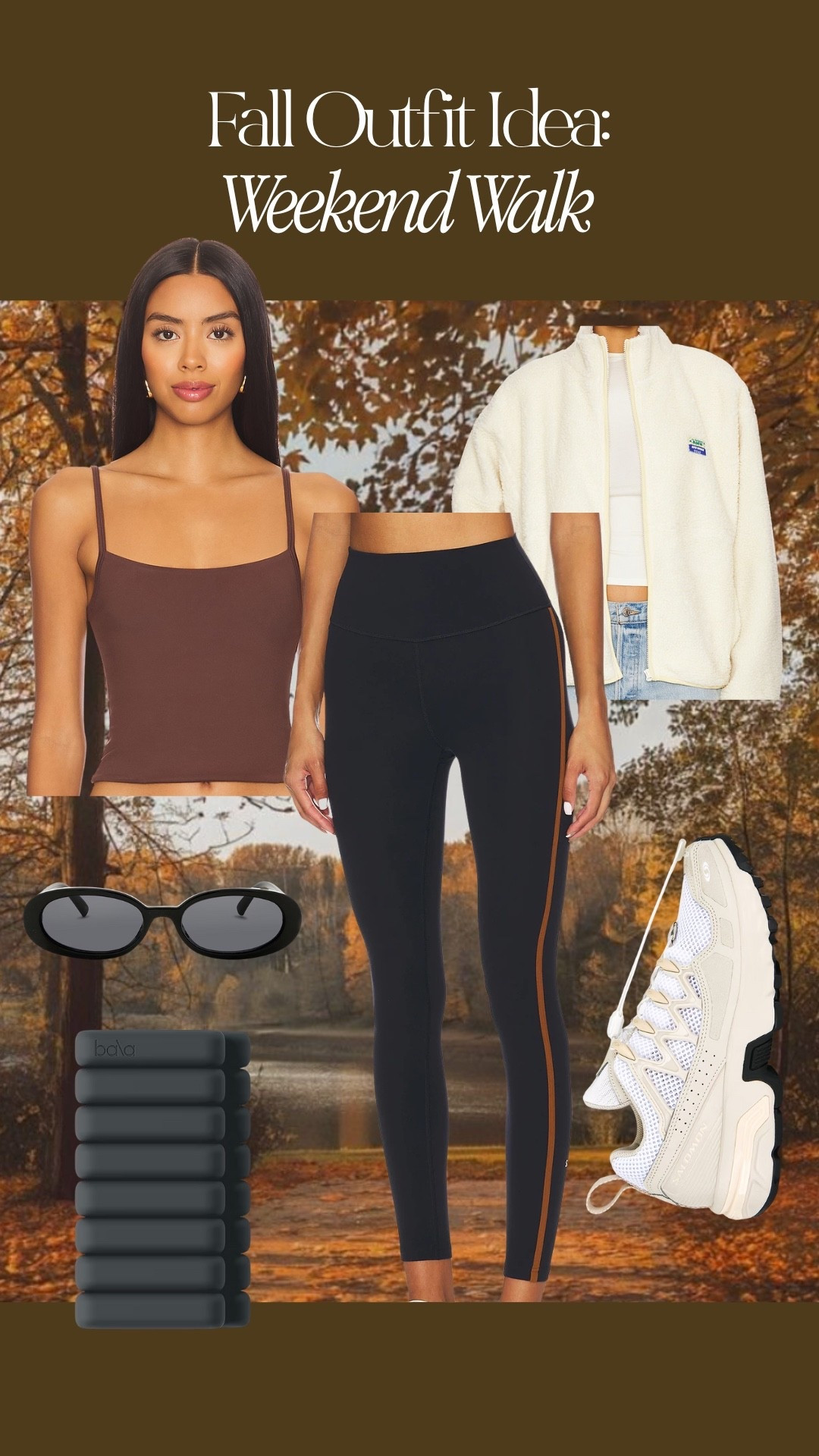 Perfect outfit for a breezy stroll ✨