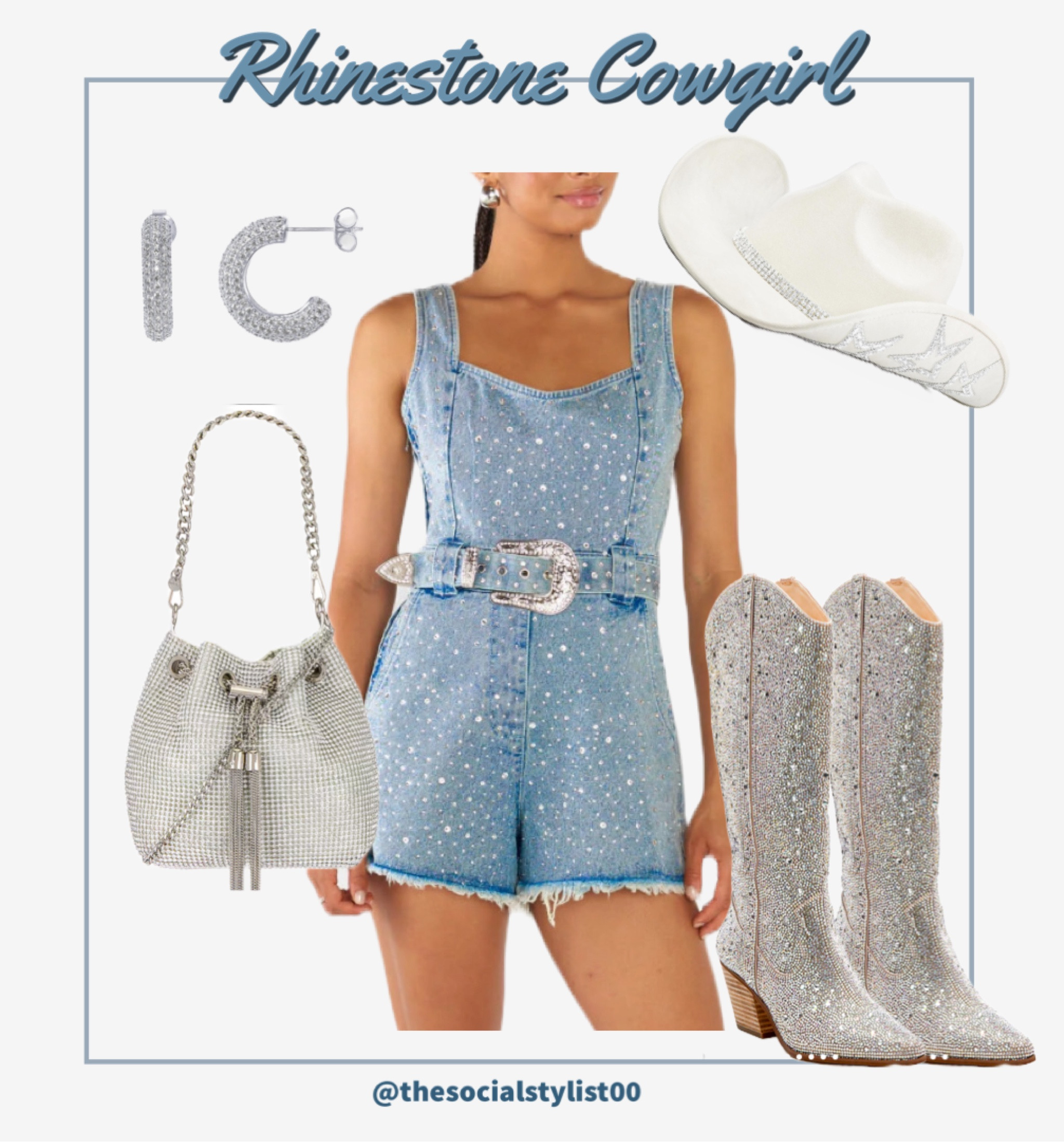 Rhinestone Cowgirl 

Space cowgirl, Kacey Musgraves, summer fashion, country concert outfit, summer outfit, summer concert, concert fashion, trucker hat fashion, trucker hat outfit, trucker hat, cowgirl boots, cowgirl fashion, rodeo outfit, rodeo fashion, country music fesitval outfit, rock the south outfit, coors banquet outfit, morgan wallen concert outfit, koe wetzel concert outfit, hardy concert outfit, amazon, amazon fashion, amazon finds, western chic, western fashion, texas fashion, cowgirl chic, summer cowgirl outfit, tomboy fashion, denim shorts, turquoise, cowboy boots, Morgan wallen, fringe, cowboy hat, rhinestone cowboy, rhinestone cowboy boots, rhinestone cowgirl boots, shania Twain, maren morris, Riley green, Sam hunt, Zach Bryan, bachelorette party, Nashville bachelorette, bachelorette bride, Mrs, bride, bridal party, coastal cowgirl

#LTKFestival #LTKstyletip