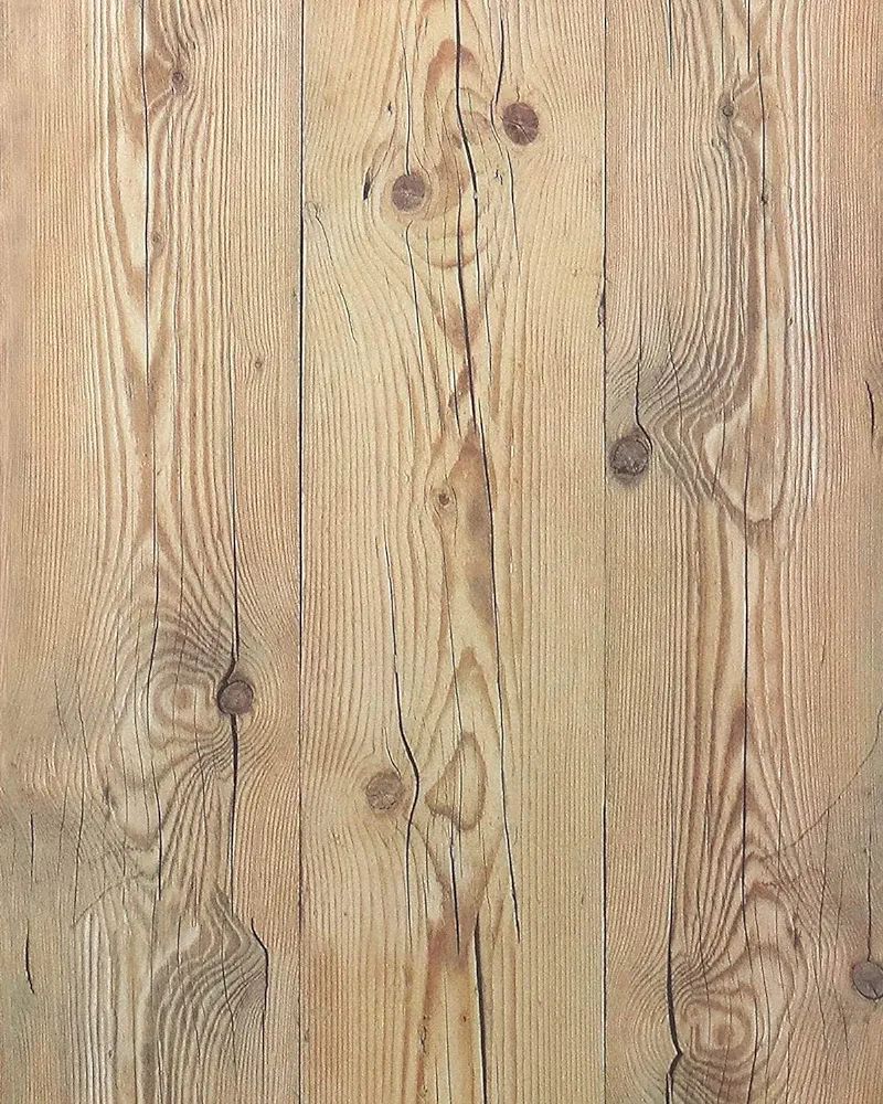 EeeComing 17.7" X 394" Wood Contact Paper Wood Wallpaper Peel and Stick Wallpaper Wood Grain Wall... | Amazon (US)