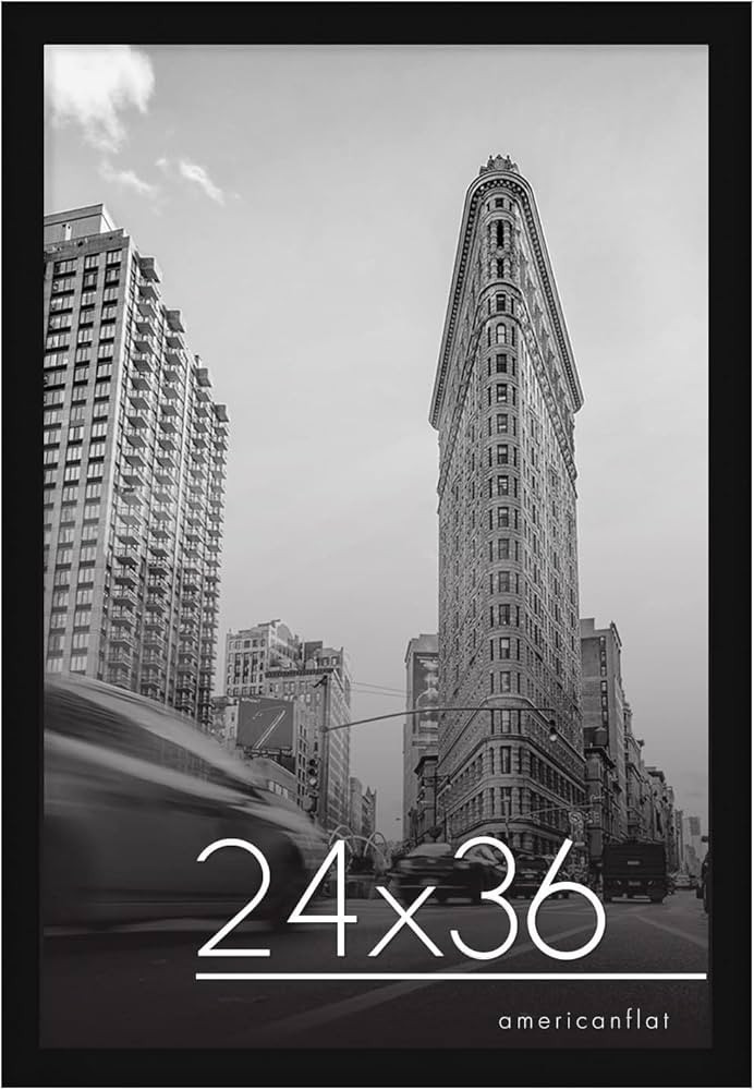 Americanflat 24x36 Poster Frame with Polished Plexiglass - Epic Collection - Gallery Wall Frames ... | Amazon (US)