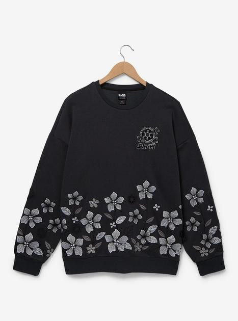 Star Wars Sith Floral Embroidered Crewneck - BoxLunch Exclusive | BoxLunch
