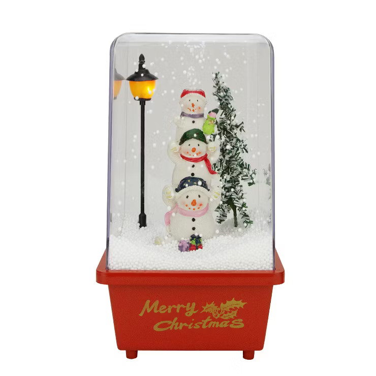 Northlight 11.5" Musical Snowmen Friends Christmas Snow Globe Glittering Snow Dome | Target
