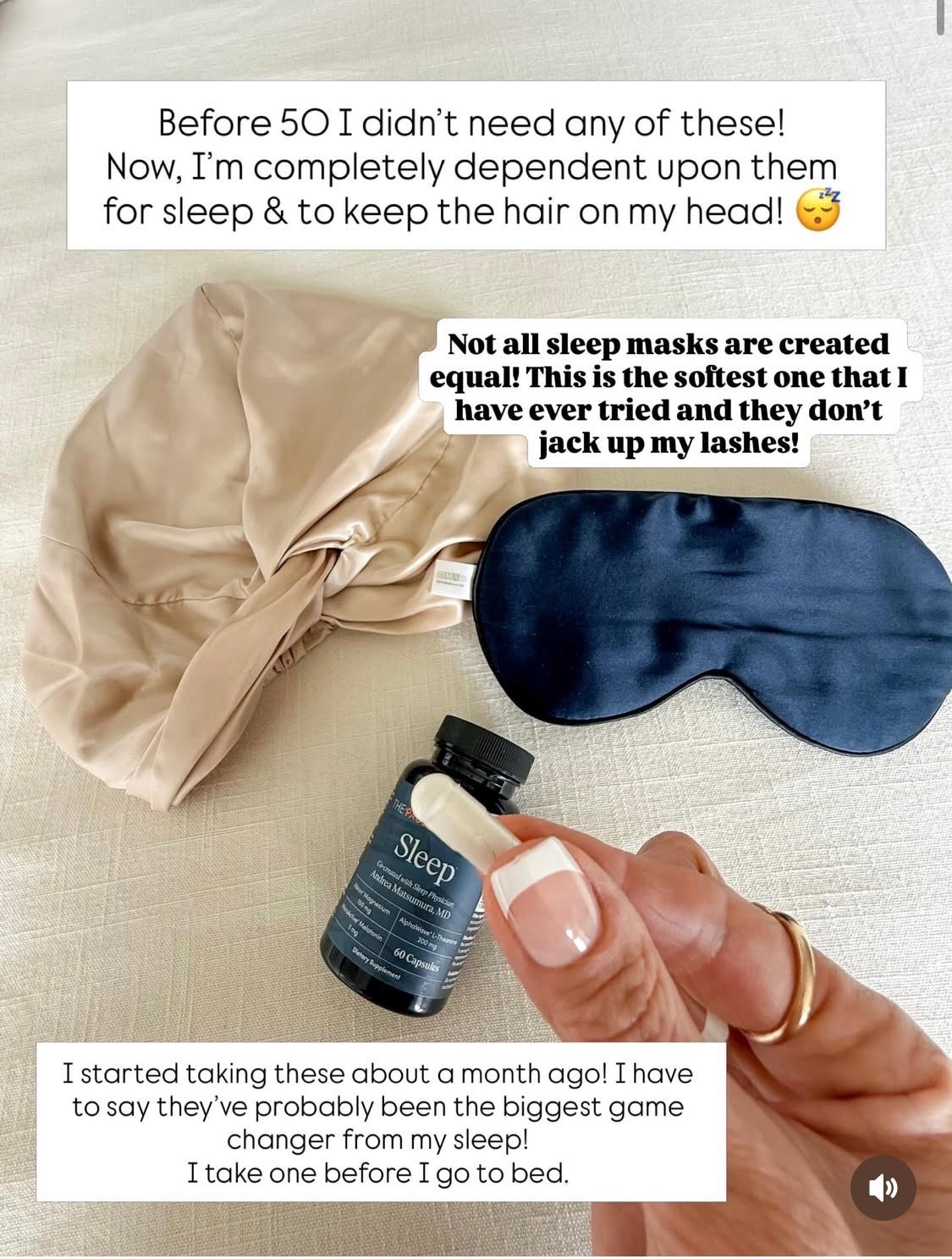 Nonnegotiable sleep must have for my hair and so I can stay asleep! These pills work like a charm! I usually take one and when I know I needed some extra help. I take the full dose of two.

#LTKmomlife #LTKselfcare #LTKOver40