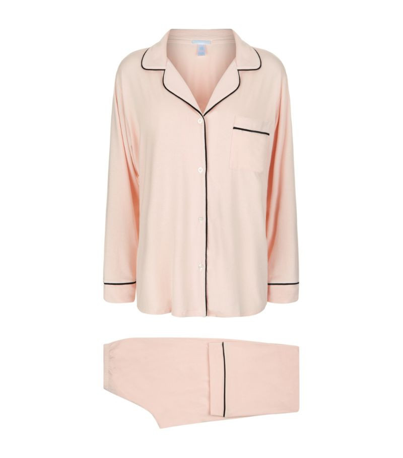 Eberjey Gisele Classic Pyjama Set Set | Harrods