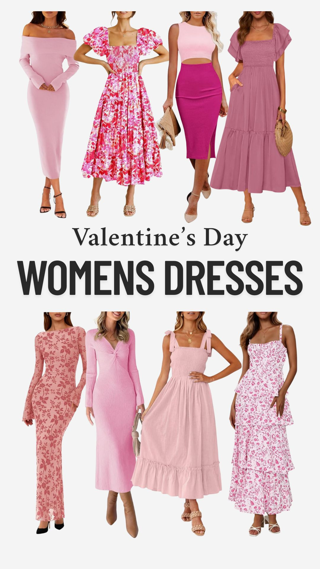 Feeling PINK?? 🩷🩷🩷 Here are some stunning pink Valentine's Day dresses from Amazon! 

 #LTKmomlife #LTKSeasonal