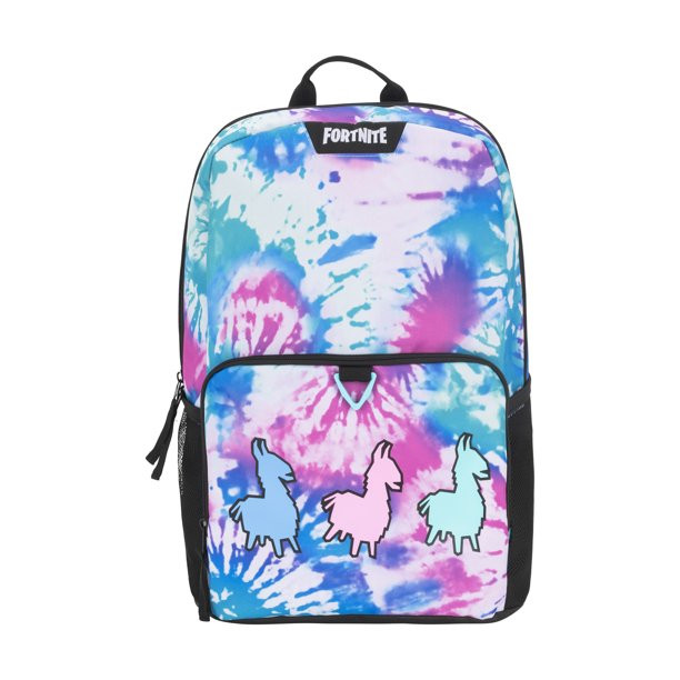 Fortnite Unisex Amplify 2.0 Backpack Blue Tie Dye Multi-Color | Walmart (US)