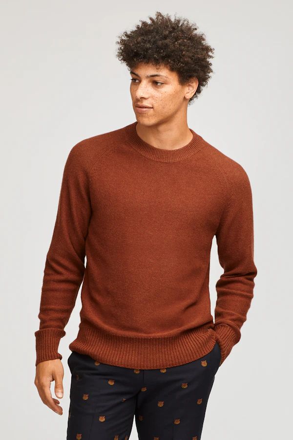 Wool Blend Raglan Crew Neck Sweater | Bonobos