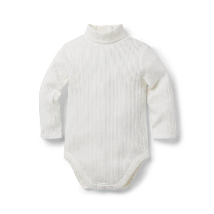 Baby Ribbed Turtleneck Bodysuit | Janie and Jack