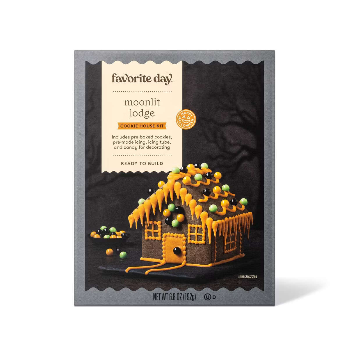 Halloween Mini Spooky Moonlit Cottage House - 6.8oz - Favorite Day™ | Target