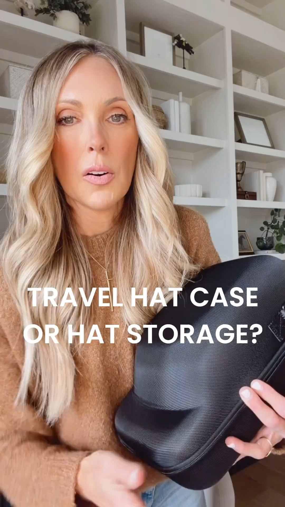 As a baseball mom, I love that this travel hat case can also be used as storage!! Would also be good for keepsake hats like hour kids' old Little League or high school hats.