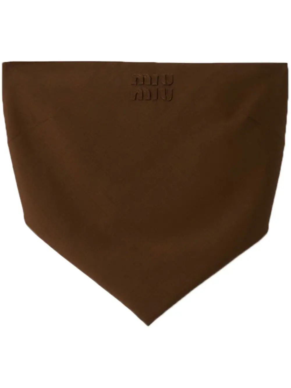 logo-appliqué handkerchief top | Farfetch Global