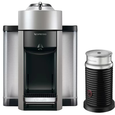 Nespresso Vertuo Coffee and Espresso Machine with Aeroccino Milk Frother by De'Longhi | Wayfair Professional