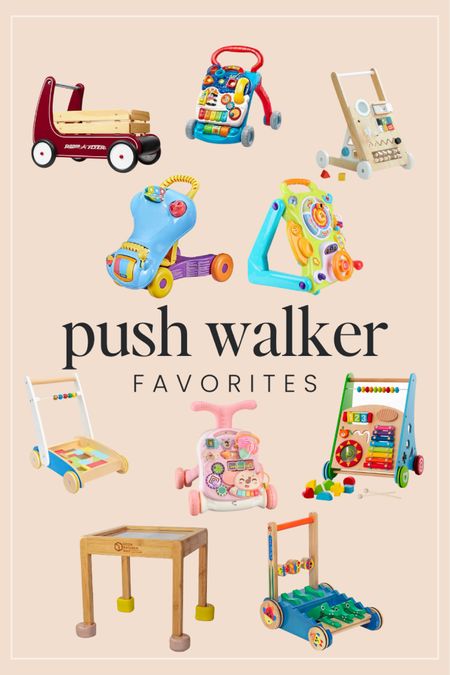 Your child does not need a push walker to learn to walk, but they can be a fun and helpful tool for walking and even earlier milestones. Here are some of my top push walkers to recommend to parents!

#LTKGiftGuide #LTKbaby #LTKfamily