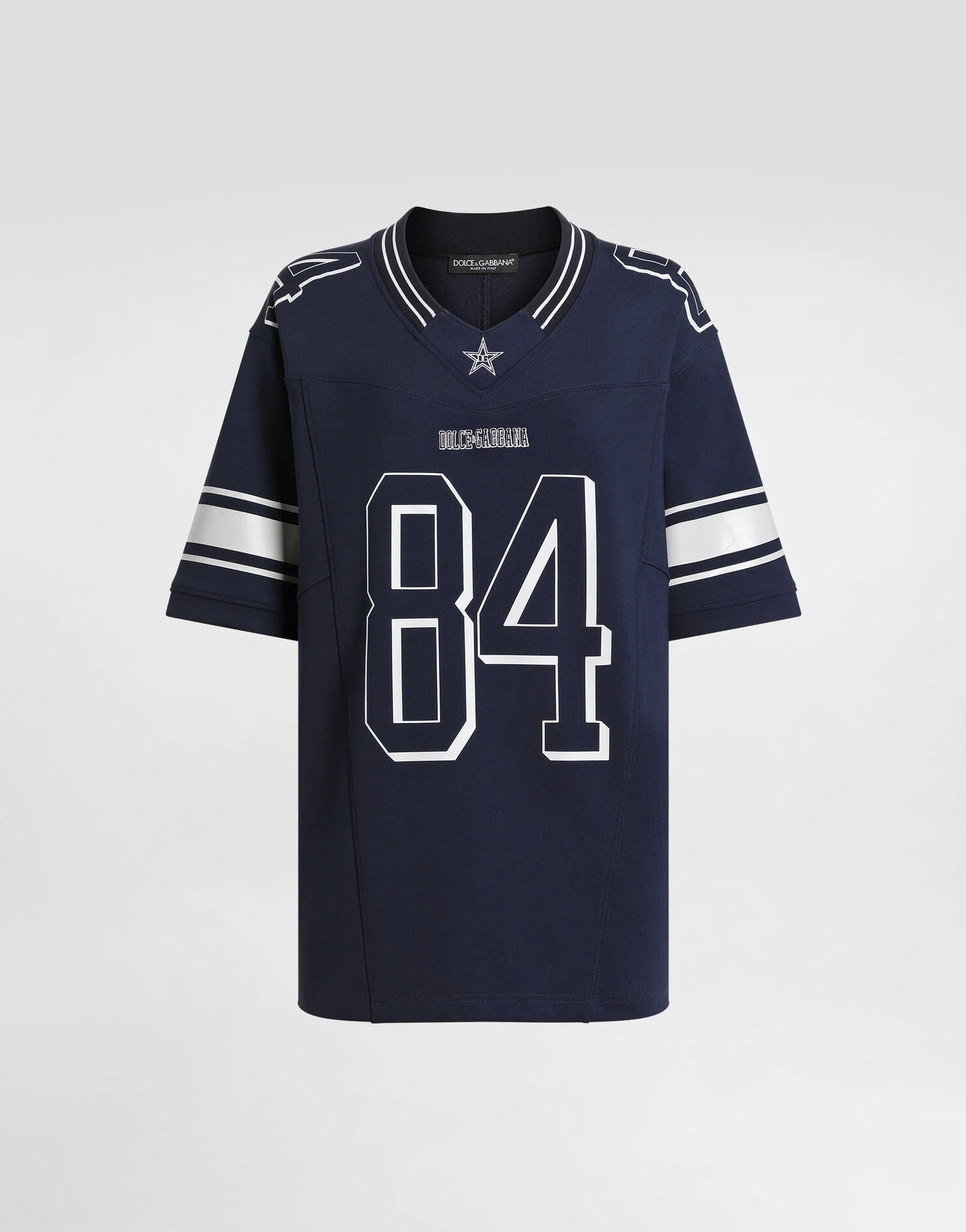 T-shirt with print and patch | Dolce & Gabbana US