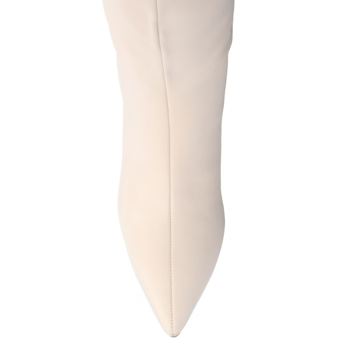 Journee Collection Wide Width Wide Calf Women's Rehela Pull On Stiletto Heel Boots, Bone 5.5W | Target