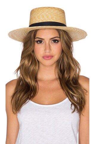 Janessa Leone Klint Hat in Natural from Revolve.com | Revolve Clothing (Global)