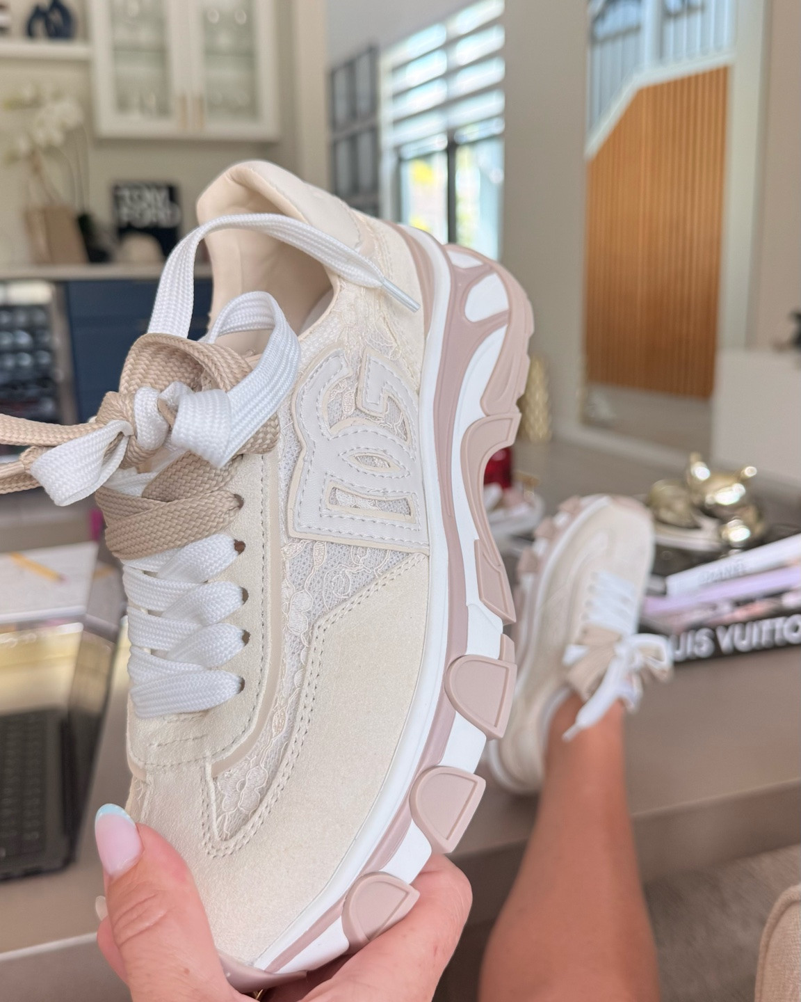 New favorite most comfortable sneakers! Gonna be wearing them all fall and winter long! 

I wanted something neutral that I could wear with almost every outfit, and these will definitely become my go-to. Lightweight, comfortable, and easy to style. 😎🫶🙌  True ti size. 

comfortable sneakers, neutral fashion, everyday outfit, walking shoes, casual style, travel outfit, airport style, fall wardrobe essentials, Amazon finds

#LTKootd #LTKActive #LTKdayinmylife