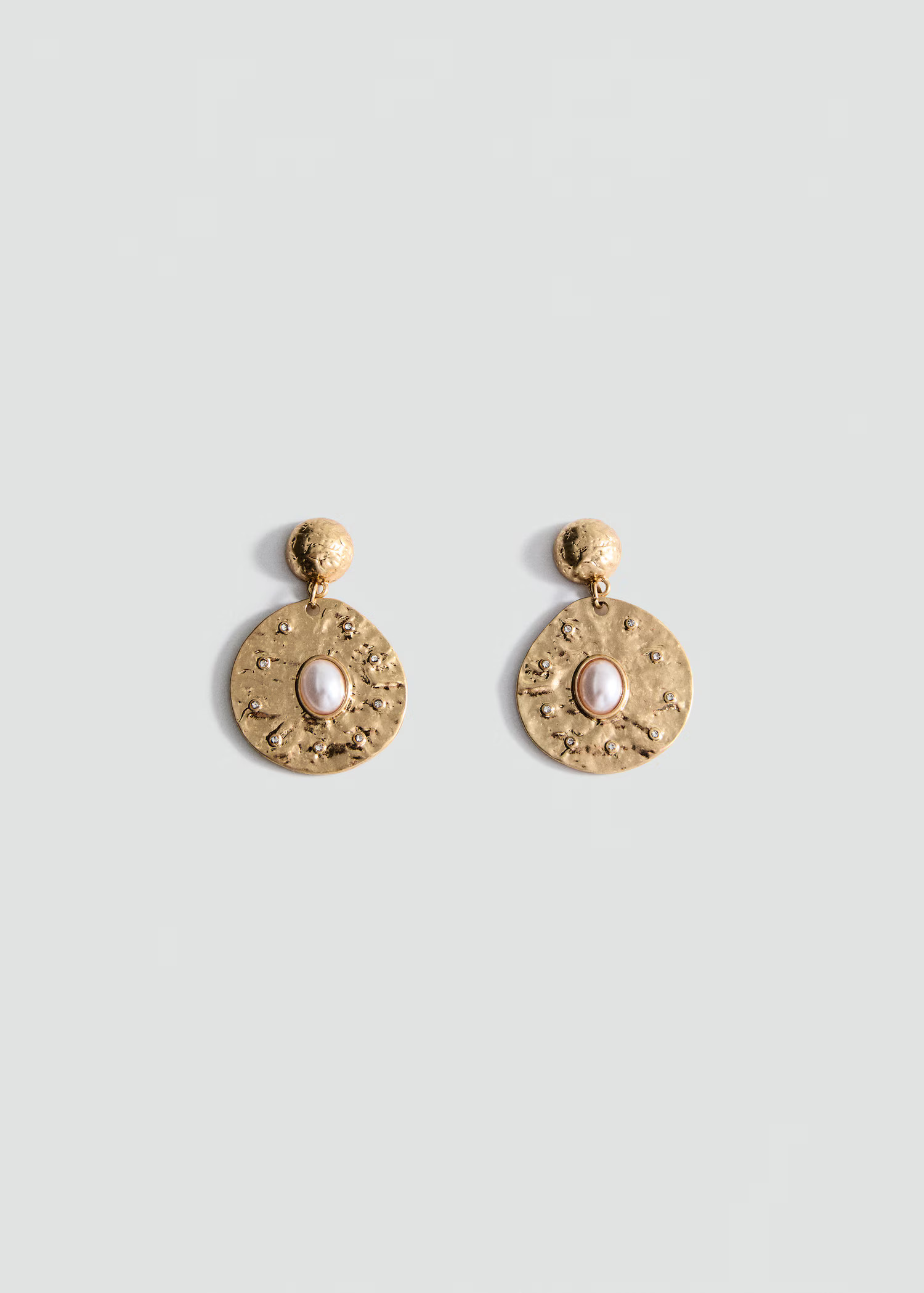 Combined circular earrings - Women | MANGO USA | Mango (US/MX/AU)