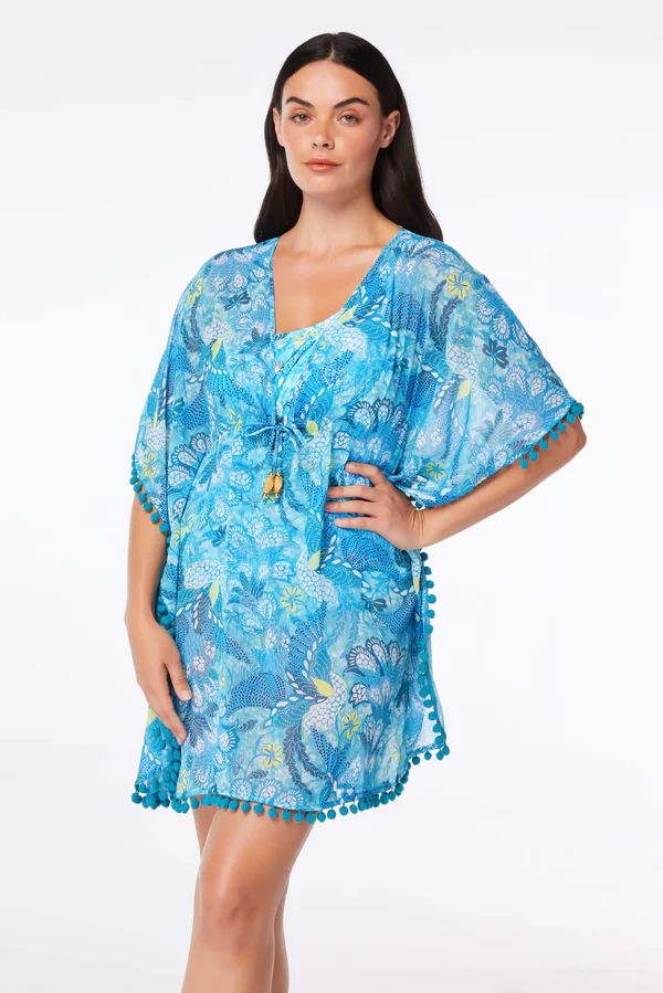 Caftan Cover Up , Short | Bleu Rod Beattie Swimwear