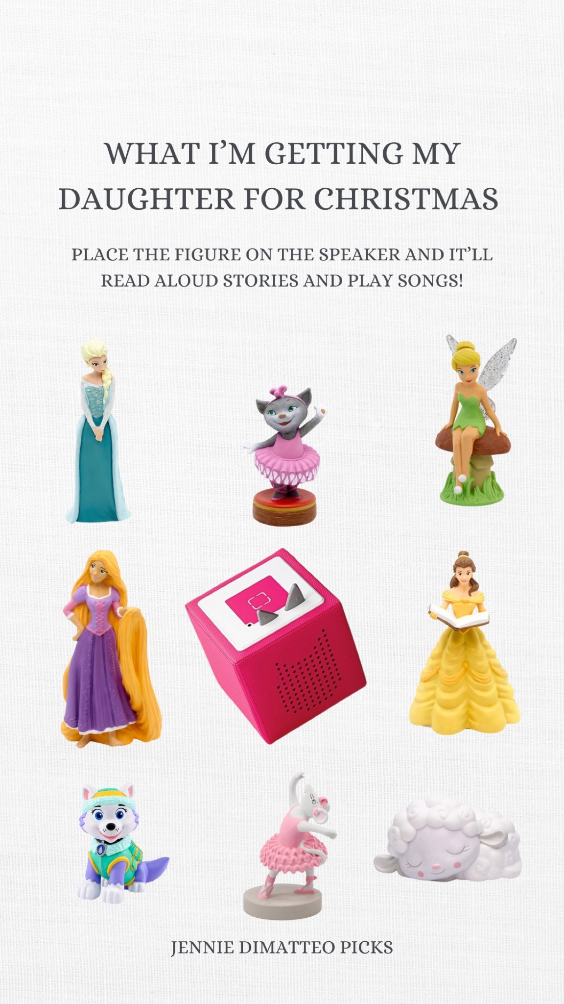What I’m getting my daughter for Christmas, Tonies, toy, educational, gift ideas, gift guide 

#LTKGiftGuide #LTKSeasonal #LTKHoliday
