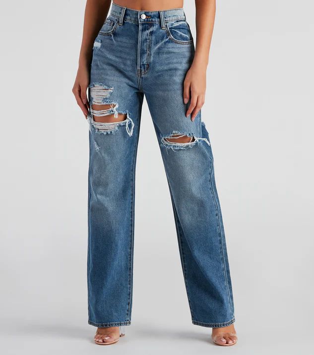 Straight Forward High Rise Boyfriend Jeans | Windsor Stores