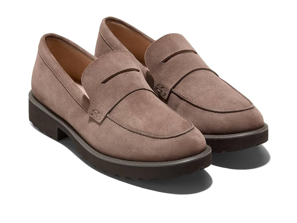 Cole Haan Geneva loafer in lava suede