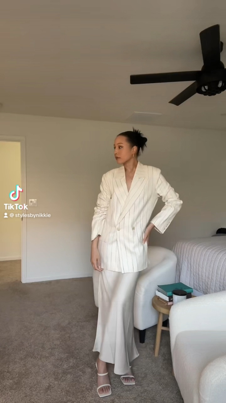 The perfect midi skirt and blazer! 

#LTKunder100 #LTKunder50 #LTKstyletip