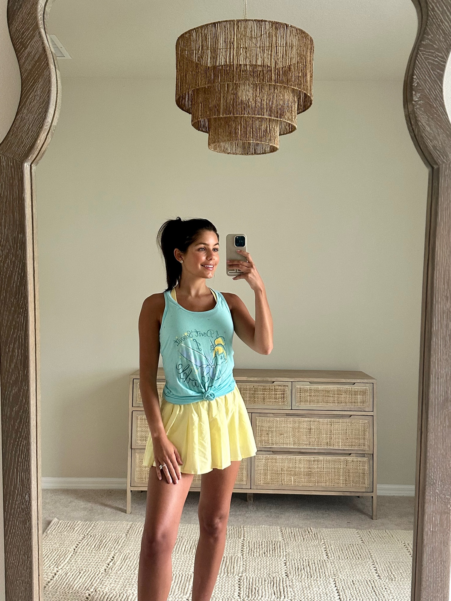 Disney OOTD # 2 💛 feeling like tinker bell in this outfit!! 🧚🏼

Disney world / Disney outfit / travel outfit 

#LTKunder100 

#LTKSeasonal #LTKtravel