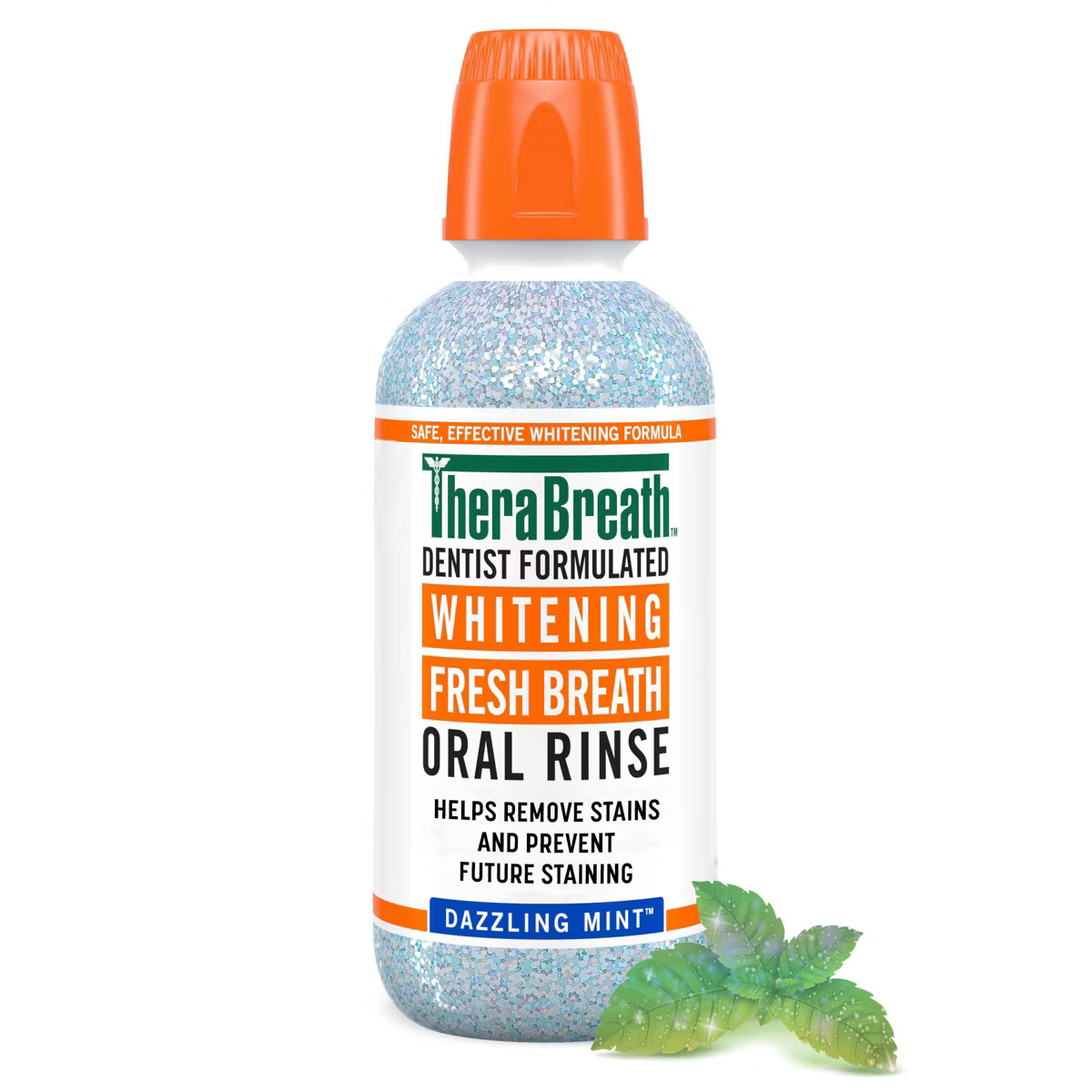 TheraBreath Whitening Mint Mouthwash - Dazzling Mint - 16 fl oz | Target