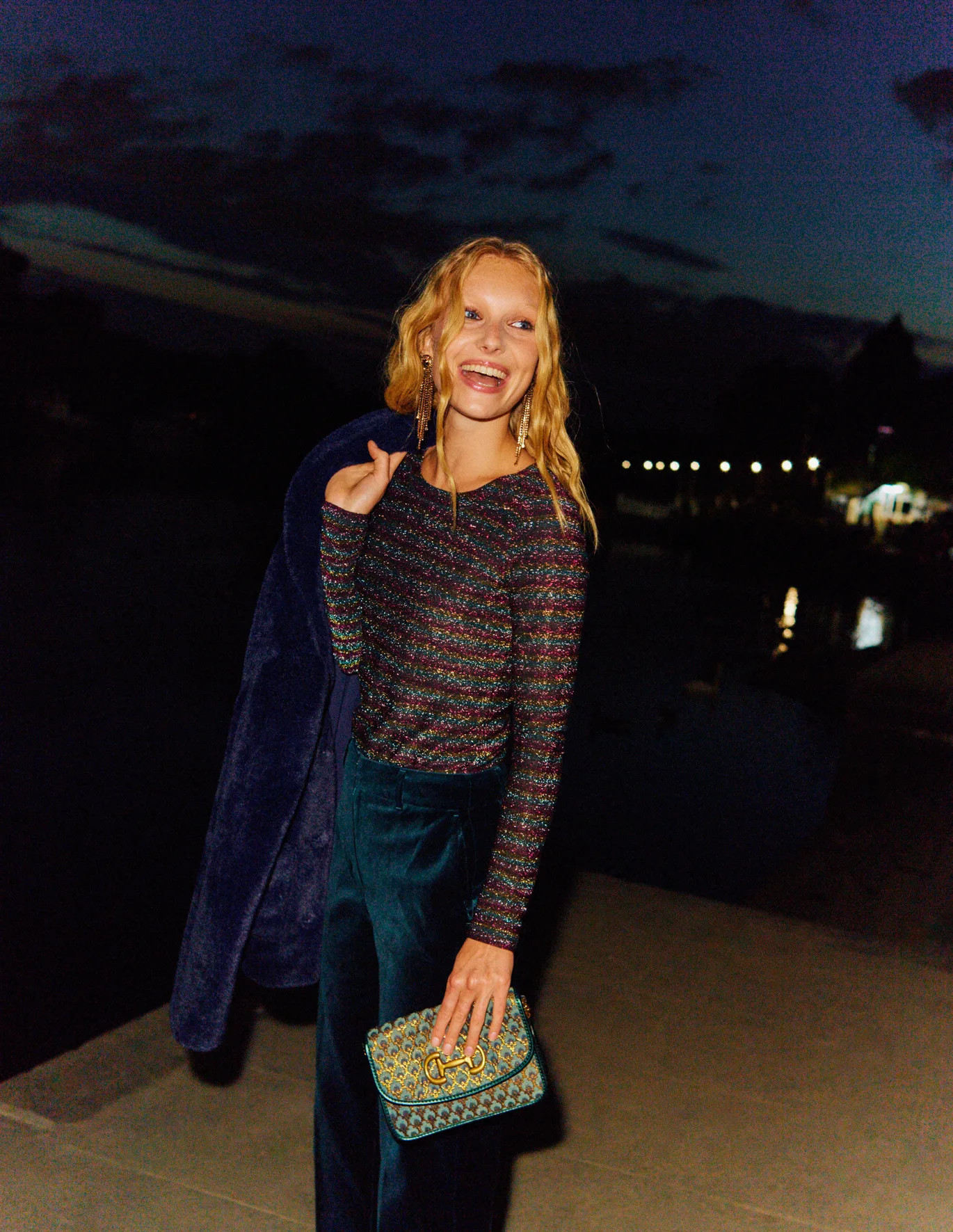 Mia Metallic Top - Multi | Boden (US)