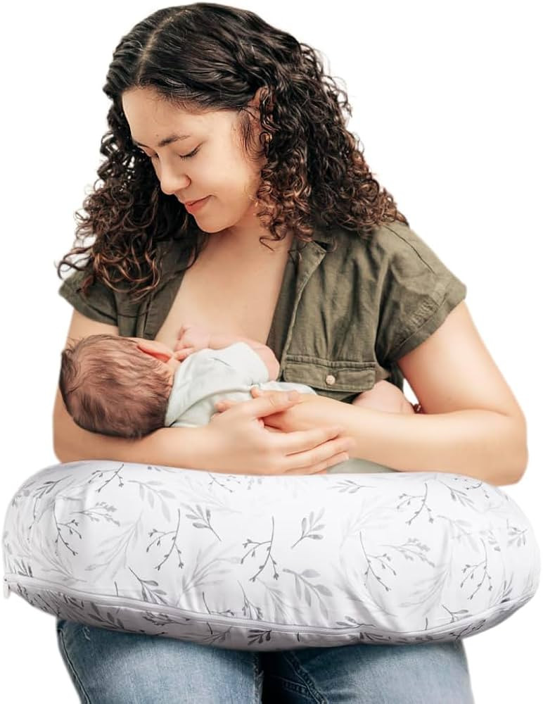 Boppy Nursing Pillow - Ergonomic Bottle & Breastfeeding Pillow with High, Firm, Large Area, Water... | Amazon (US)