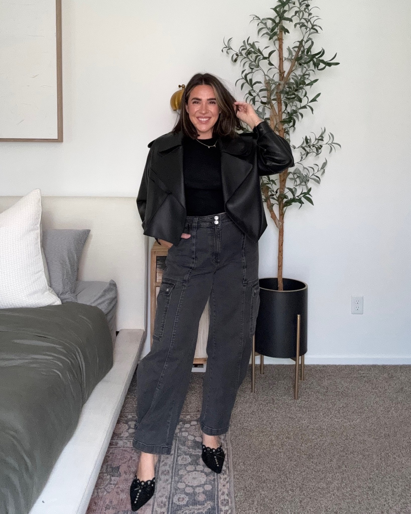 These cargo barrel jeans from Walmart are amazing! So trendy & fun perfect for any fall outfit! They are comfy on me and I did a 10, size down if you want a more fit look! 

Teacher outfit, Walmart fashion, Walmart denim, fall denim, fall fashion, Amazon fashion 

#LTKMidsize #LTKStyleTip #LTKFindsUnder50