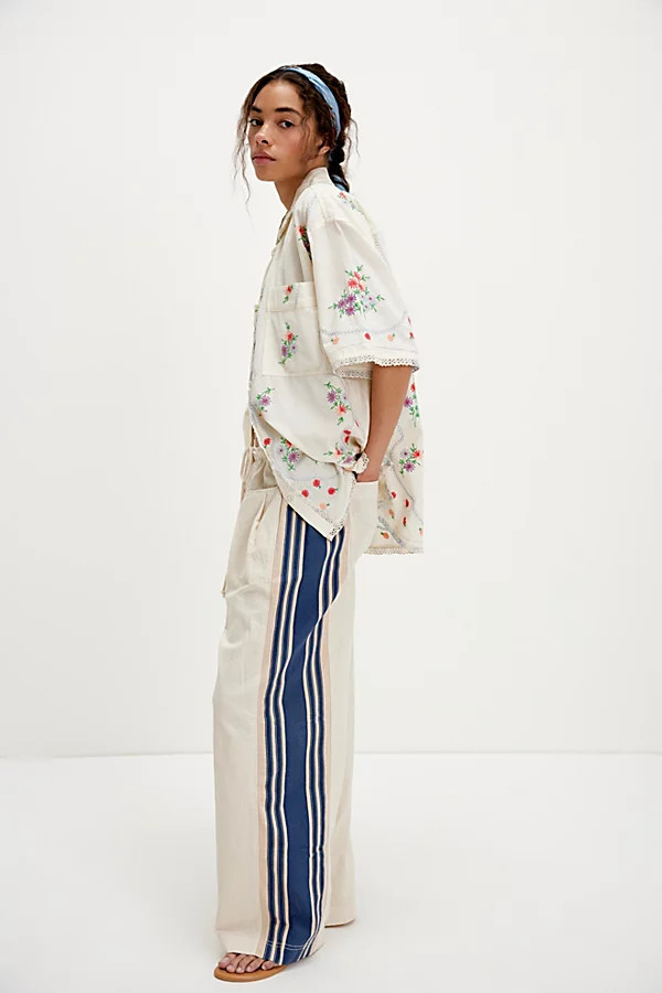 Hudson Canyon Side Printed Pants | Free People (Global - UK&FR Excluded)