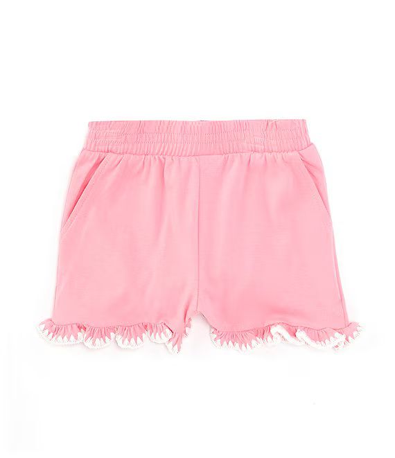 Little Girls 2T-6X Ruffle Hem Shorts | Dillard's