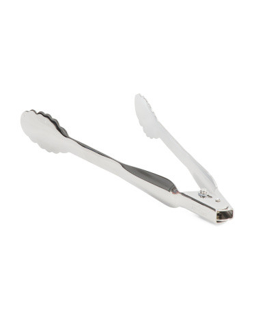 12in Stainless Steel Classic Locking Tongs Slightly Blemished | TJ Maxx