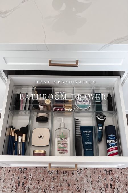 Day 2 of Organize My Home with Me: Master Bathroom Drawer (Pt. 1)

These organizers are on repeat throughout my house because they are deep, have three different sizes, are durable, and easily washed. All organizing items are linked in my profile. 

Stay tuned for a day 3 tomorrow! 🫶🏼

//

#momlife #motherhood #momsofinstagram #family #mama #instamom #parenthood #mommy #dailyparenting #mommylife #home #homedecor #interiordesign #homesweethome #homedesign #family #lifestyle#MotherhoodUnplugged #MommyBlogger #MomCommunity
#MomInfluencer #MotherhoodThroughInstagram
#MomGoals #MomStrong #MommyDiaries #MomSupport #Mompreneur
#MomLifeSimplified 

#iDesign #idesignpartner

#LTKhome #LTKbeauty #LTKunder50