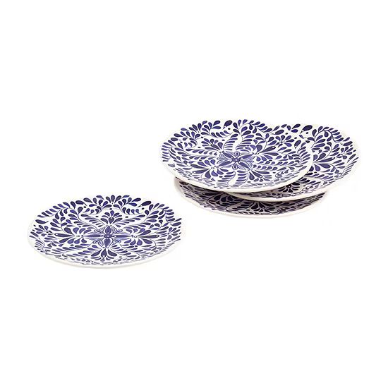 Tabletops Unlimited Carmine 4-pc. Stoneware Salad Plate | JCPenney