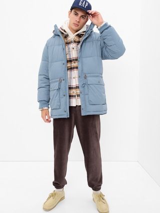 Recycled Grid Parka | Gap (US)