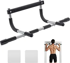 Ally Peaks Pull Up Bar for Doorway | Thickened Steel Max Limit 440 lbs Upper Body Fitness Workout... | Amazon (US)