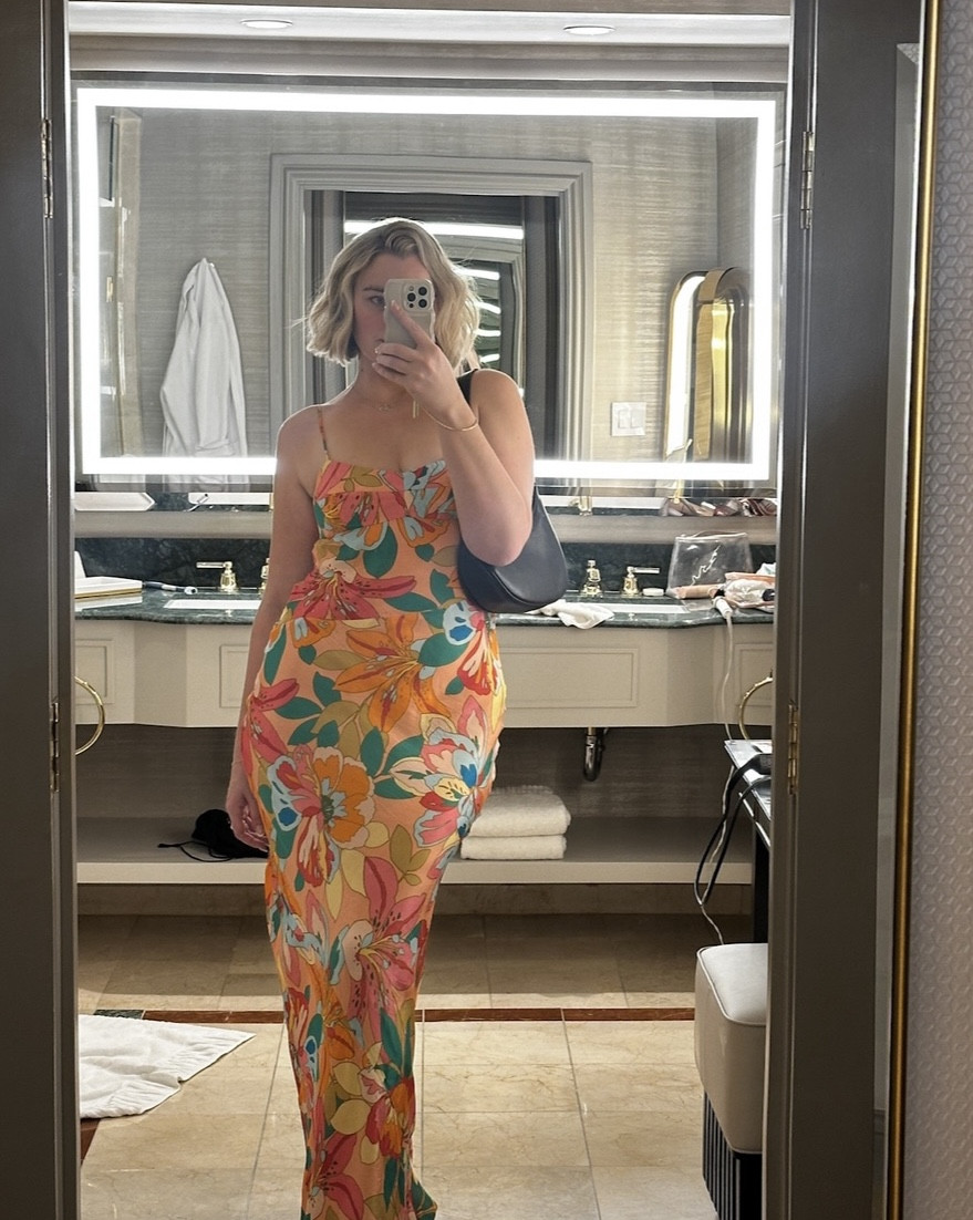 obsessed with this Revolve dress fr 