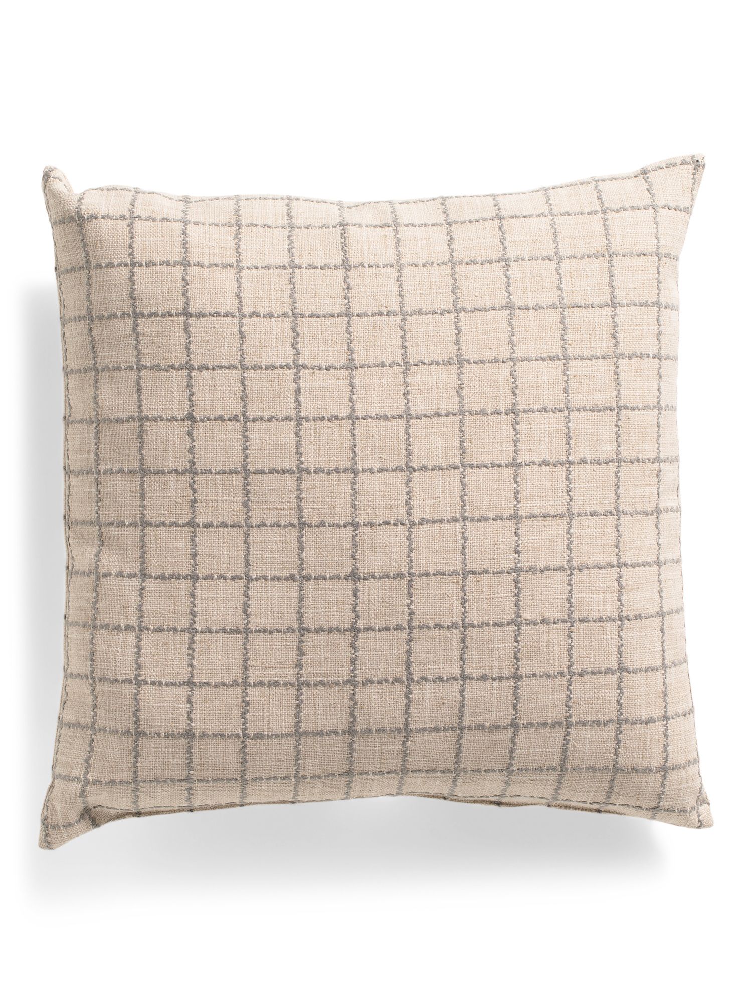 Made In Usa 22x22 Checkered Pillow | TJ Maxx