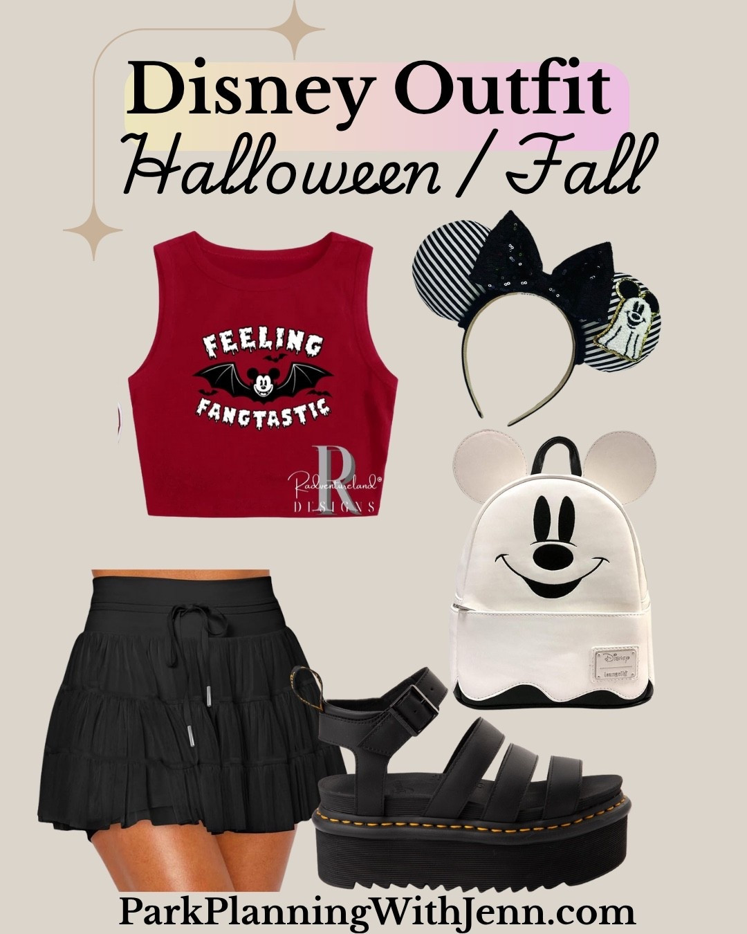 Women’s Disney Halloween Outfitt