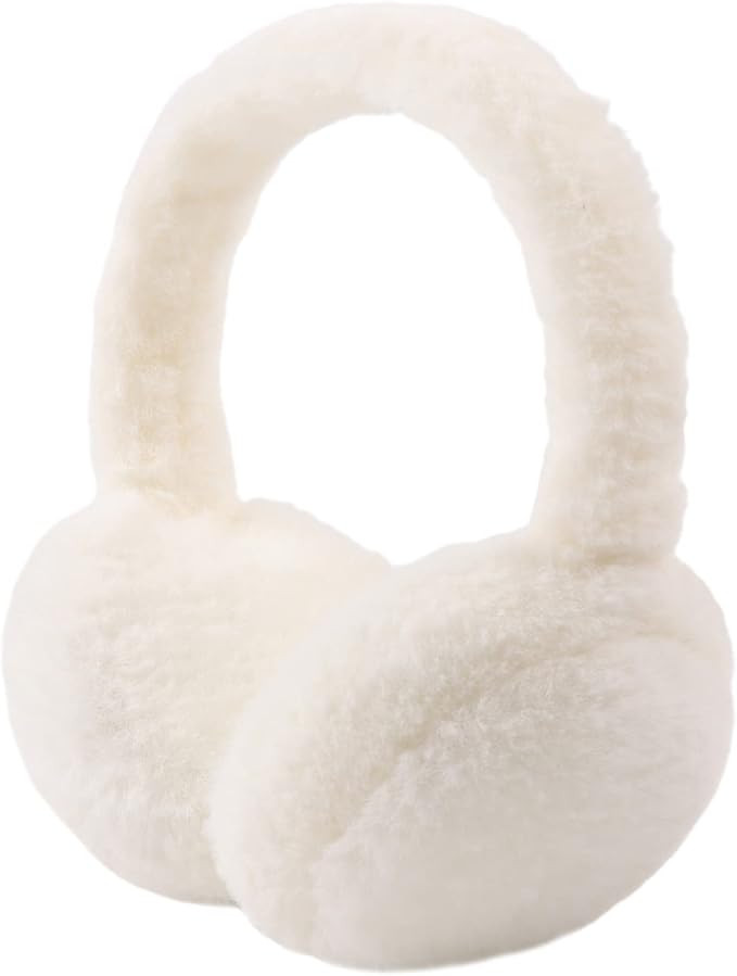 PESAAT Fluffy Ear Muff for Women Plush Foldable Earmuffs Kids Winter Earmuffs Girls Boys Cold Wea... | Amazon (US)