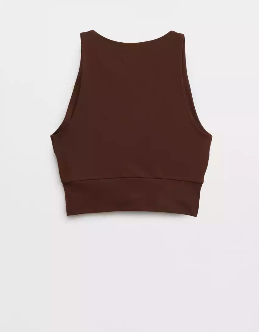 OFFLINE By Aerie Real Me Xtra Twist Crop Tank Top | Aerie