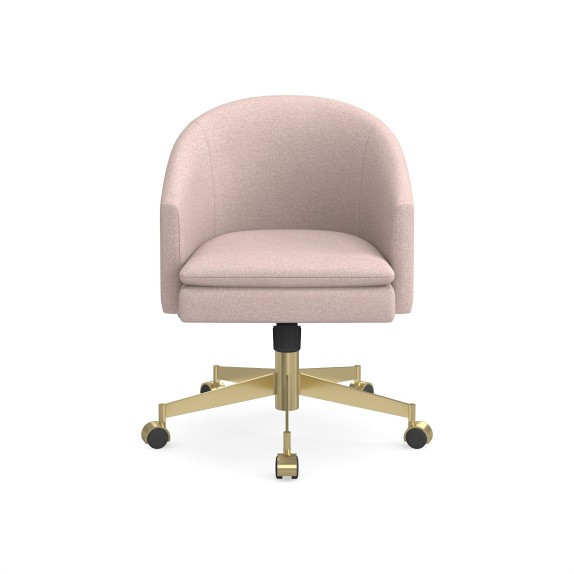 Chestnut Swivel Desk Chair | Williams-Sonoma