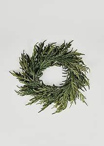 Afloral Real Touch Norfolk Pine Wreath - 24" | Amazon (US)