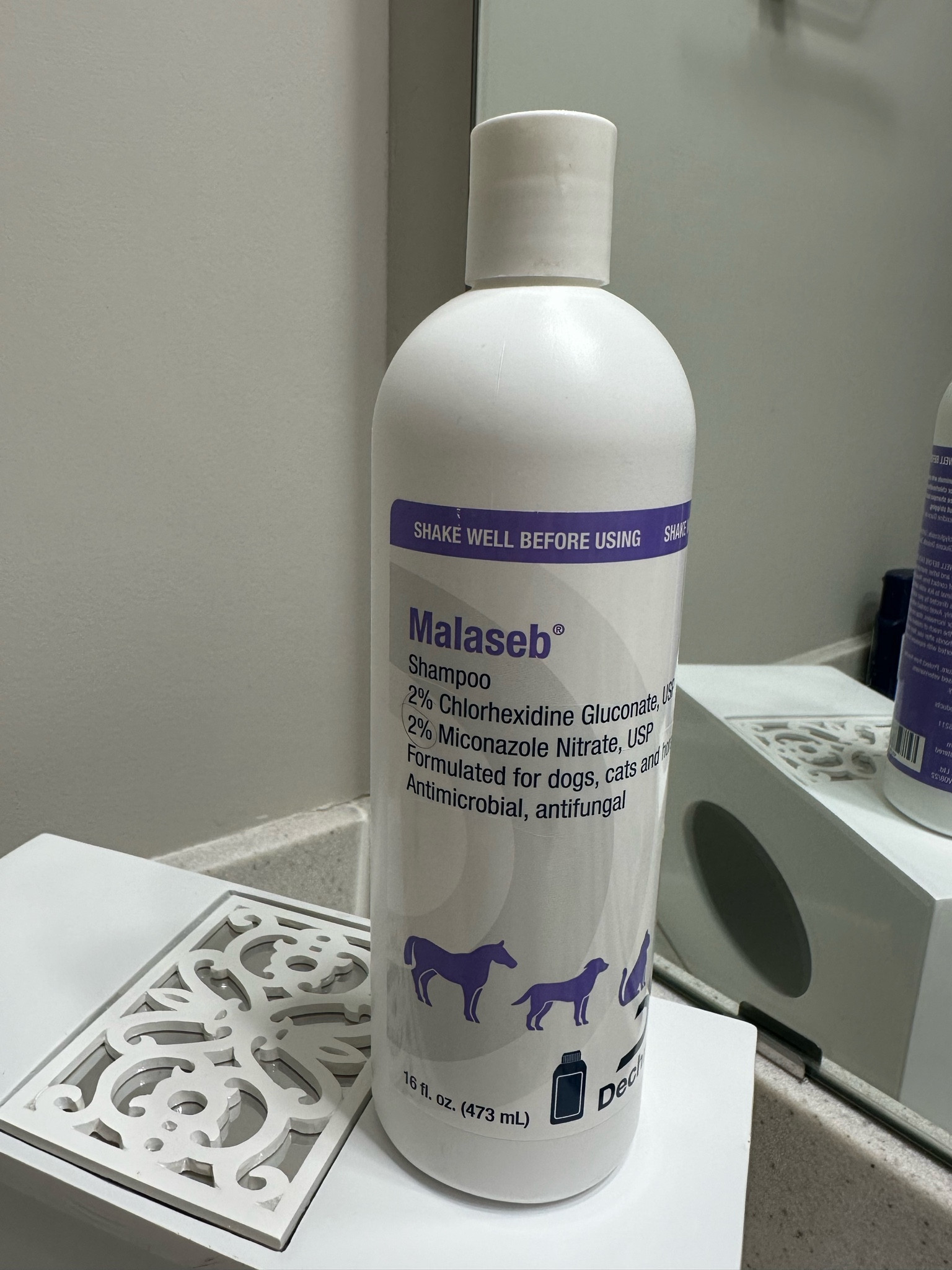 Malaseb dog shampoo 